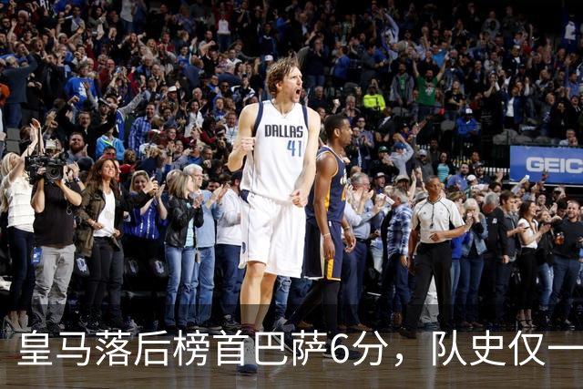 皇马落后榜首巴萨6分，队史仅一次在这种局面下逆转夺冠